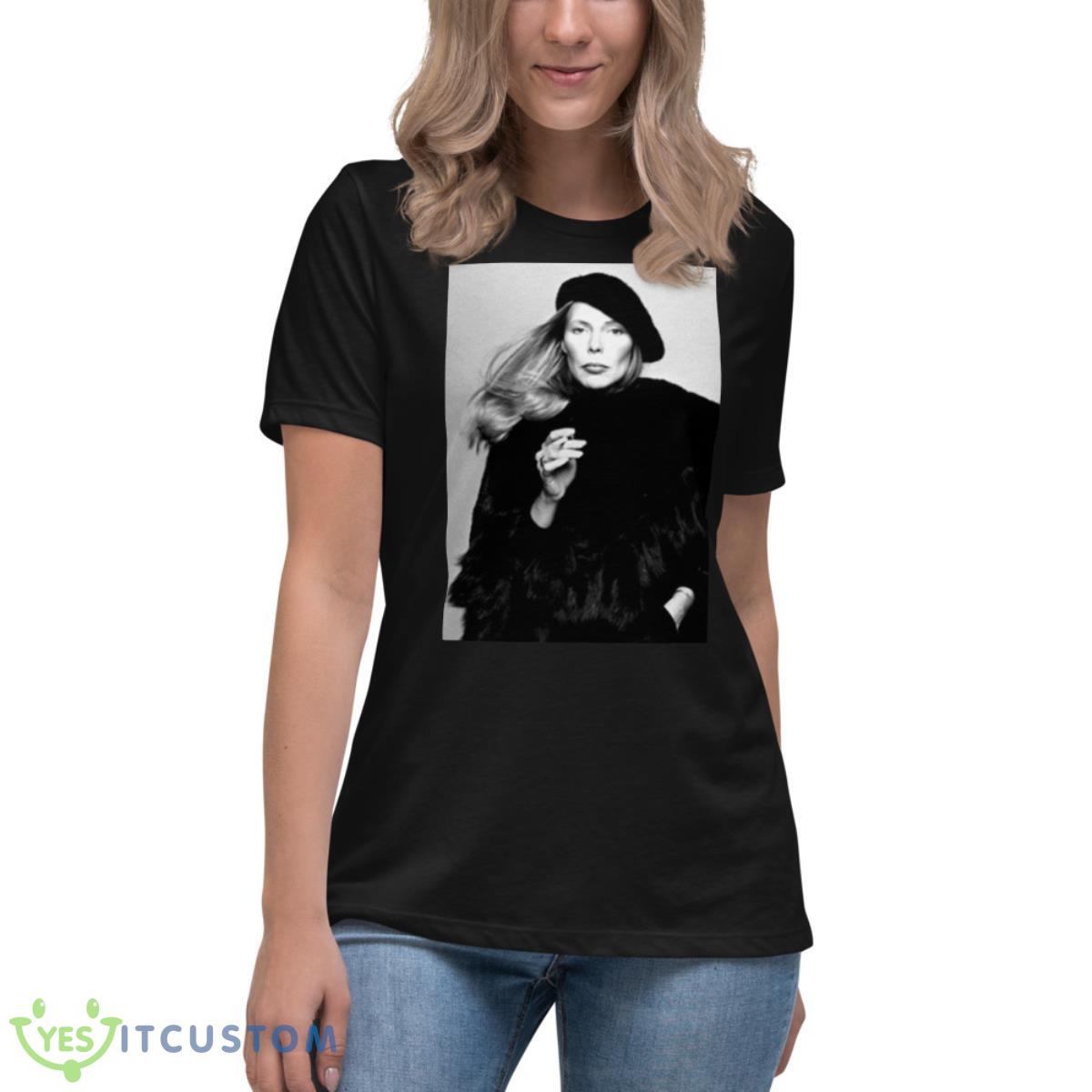 Joni Mitchell Vintage Shirt 6 Joni Mitchell Vintage Shirt - Women's Relaxed Short Sleeve Jersey Tee
