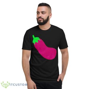 Josh Blue Eggplant Shirt 7 Josh Blue Eggplant Shirt - Short Sleeve T-Shirt
