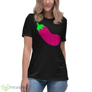 Josh Blue Eggplant Shirt 11 Josh Blue Eggplant Shirt - Women's Relaxed Short Sleeve Jersey Tee