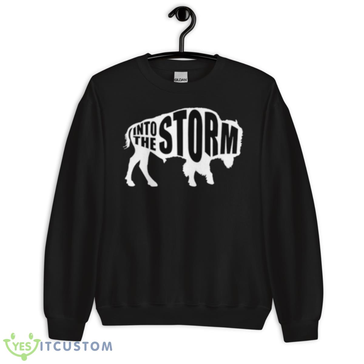 Josh Young Into The Storm Shirt 3 Josh Young Into The Storm Shirt - Unisex Crewneck Sweatshirt