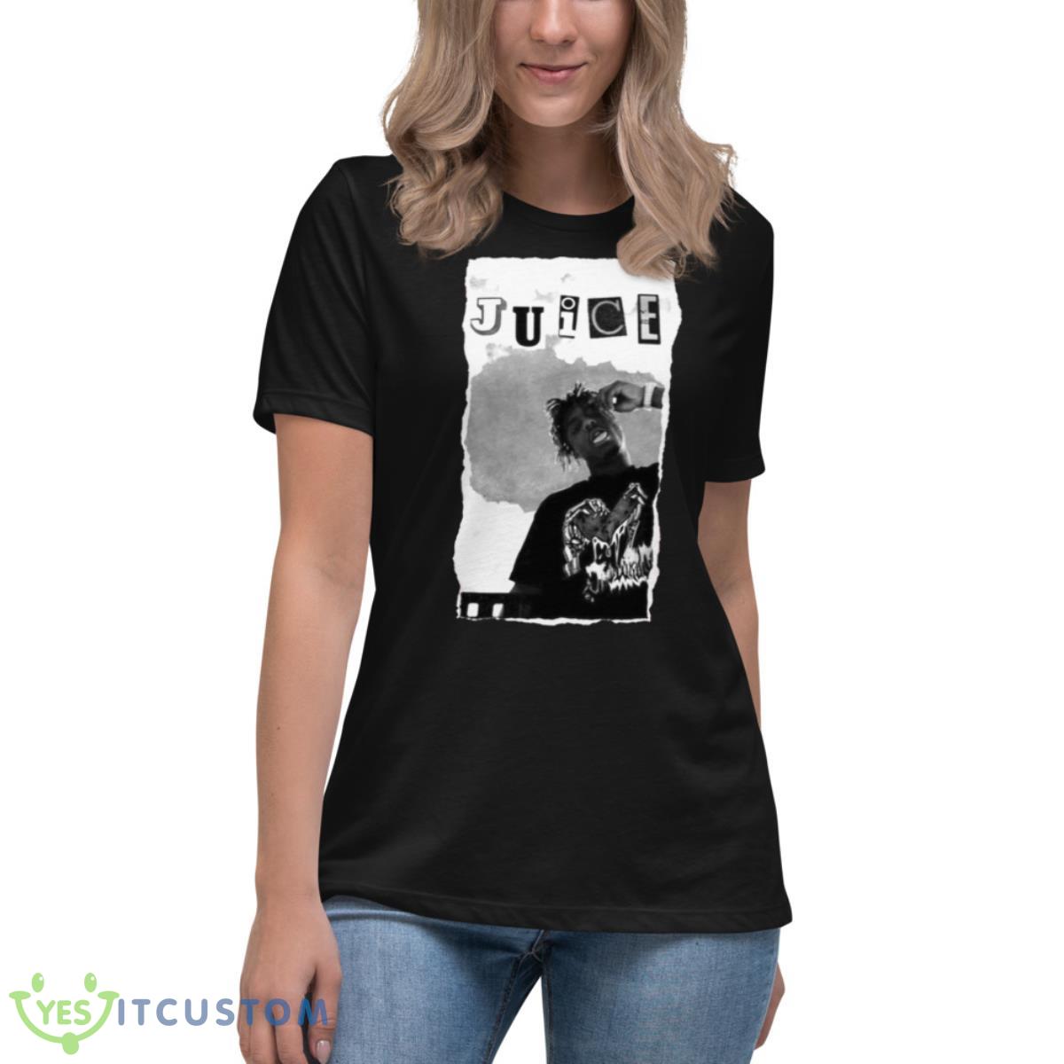 Juice Wrld Vintage Shirt 6 Juice Wrld Vintage Shirt - Women's Relaxed Short Sleeve Jersey Tee