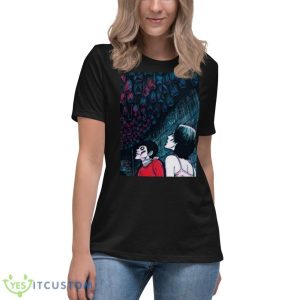 Junjito Bats Vampire Mangá Shirt 11 Junjito Bats Vampire Mangá Shirt - Women's Relaxed Short Sleeve Jersey Tee