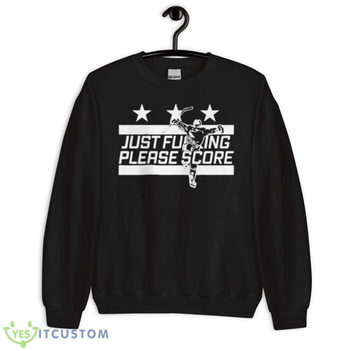 Just Please Score Hockey Shirt 13 Just Please Score Hockey Shirt - Unisex Crewneck Sweatshirt