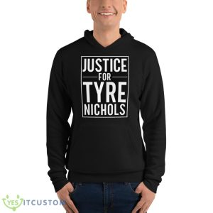 Justice For Tyre Nichols Jail Killer Cops Shirt - Unisex Fleece Pullover Hoodie