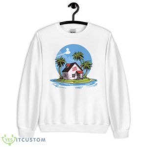 Kame House Funny Island Dragon Ball Shirt - Unisex Heavy Blend Crewneck Sweatshirt