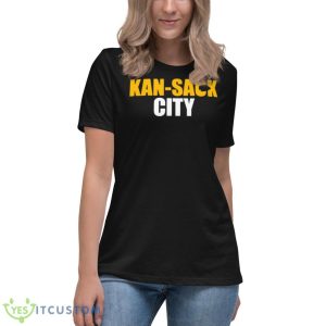 Kan Sack City Shirt 11 Kan Sack City Shirt - Women's Relaxed Short Sleeve Jersey Tee