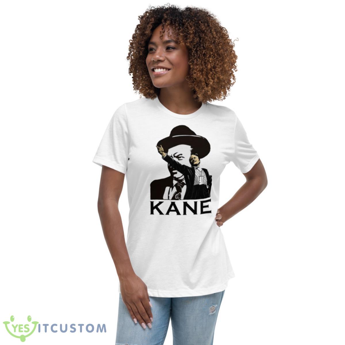 Kane Black And White Citizen Kane Shirt 5 Kane Black And White Citizen Kane Shirt - Women's Relaxed Short Sleeve Jersey Tee