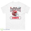 Kansas City Chiefs 2023 AFC Conference Champions Helmet Shirt - 500 Men’s Classic Tee Gildan