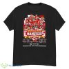 Kansas City Chiefs 22022 AFC Champions Thank You For The Memories Signatures Shirt - G500 Men’s Classic T-Shirt