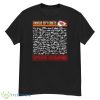 Kansas City Chiefs Super Bowl LVII Champions Signature Roster 2023 Shirt - G500 Men’s Classic T-Shirt