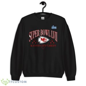 Kansas City Chiefs Super Bowl LVII triangle strategy shirt - Unisex Crewneck Sweatshirt