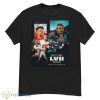 Kansas City Chiefs Vs Philadelphia Eagles Super Bowl LVII Arizona Sunday Fer 12 Shirt - G500 Men’s Classic T-Shirt