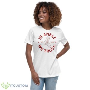 Kansas City In Ankle We Trust Shirt 9 Kansas City In Ankle We Trust Shirt - Women's Relaxed Short Sleeve Jersey Tee
