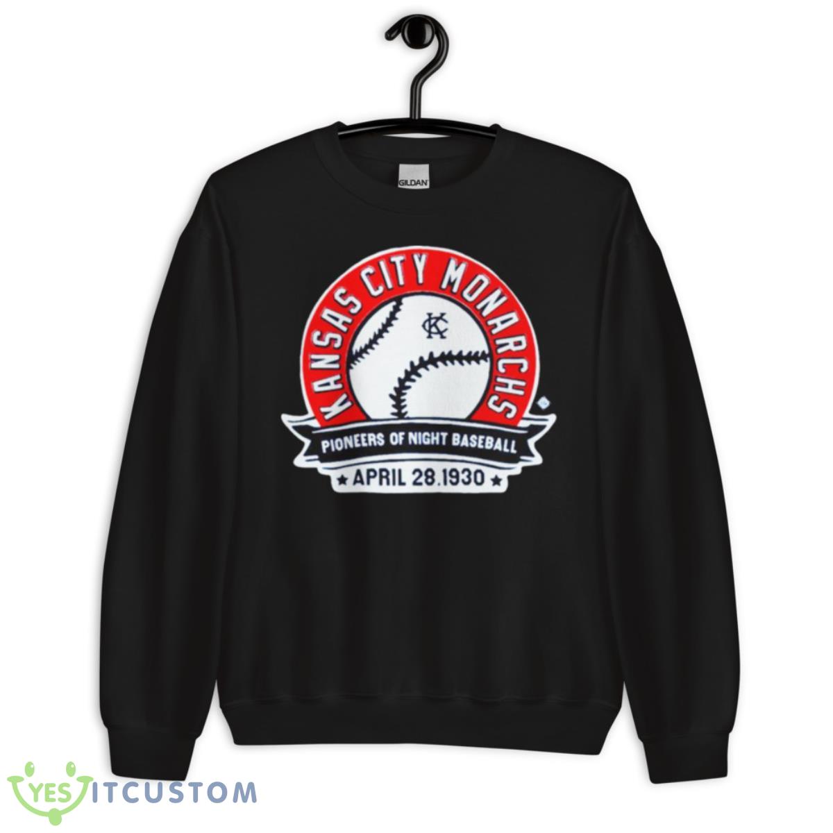 Kansas City Monarchs Pioneers Of Night Baseball Since 1930 Shirt 3 Kansas City Monarchs Pioneers Of Night Baseball Since 1930 Shirt - Unisex Crewneck Sweatshirt