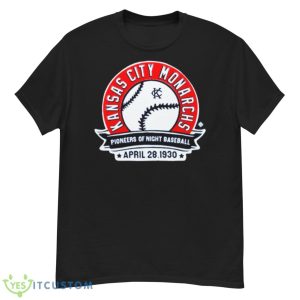 Kansas City Monarchs Pioneers Of Night Baseball Since 1930 Shirt - G500 Men’s Classic T-Shirt