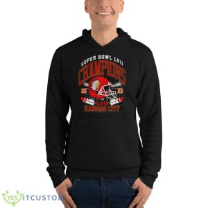 Kansas City Super Bowl Champions 2023 Shirt - Unisex Fleece Pullover Hoodie
