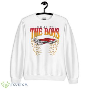 Kansas City’s The Boys Lightning Arrowhead Stadium Shirt - Unisex Heavy Blend Crewneck Sweatshirt