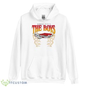 Kansas City’s The Boys Lightning Arrowhead Stadium Shirt - Unisex Heavy Blend Hooded Sweatshirt