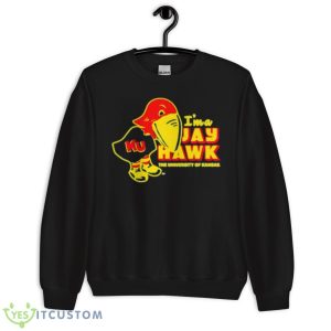 Kansas Retro I’m A Jayhawk Shirt 8 Kansas Retro I’m A Jayhawk Shirt - Unisex Crewneck Sweatshirt