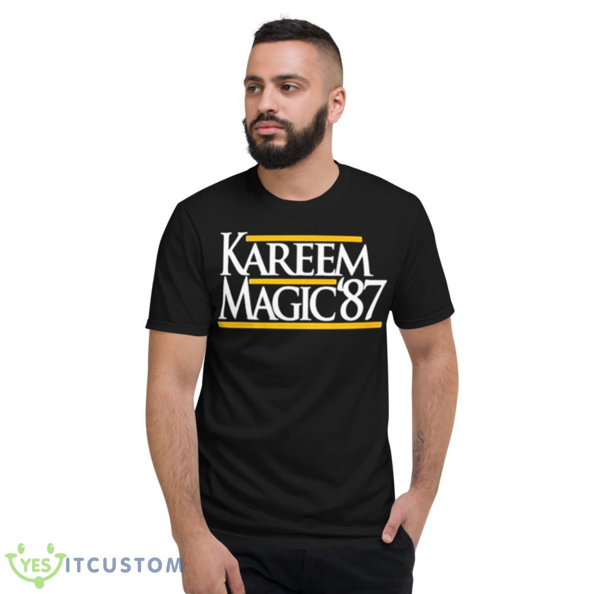 Kareem Magic 87 Shirt 2 Kareem Magic 87 Shirt - Short Sleeve T-Shirt