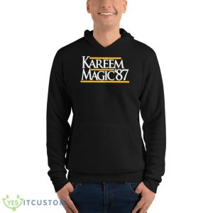 Kareem Magic 87 Shirt 9 Kareem Magic 87 Shirt - Unisex Fleece Pullover Hoodie