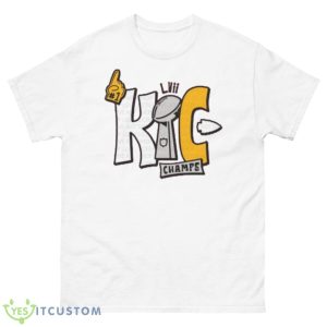 Kc Champions Mahomes Kelce 2023 Shirt - 500 Men’s Classic Tee Gildan