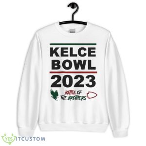 Kelce Bowl 2023 Battle Of The Brothers Shirt - Unisex Heavy Blend Crewneck Sweatshirt