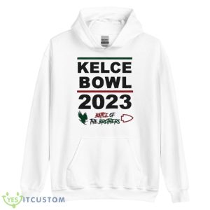 Kelce Bowl 2023 Battle Of The Brothers Shirt 7 Kelce Bowl 2023 Battle Of The Brothers Shirt - Unisex Heavy Blend Hooded Sweatshirt