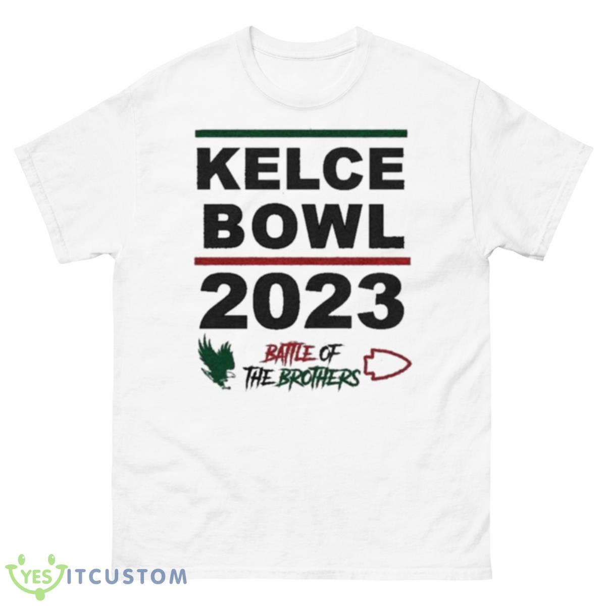 Kelce Bowl 2023 Battle Of The Brothers Shirt 10 Kelce Bowl 2023 Battle Of The Brothers Shirt - 500 Men’s Classic Tee Gildan