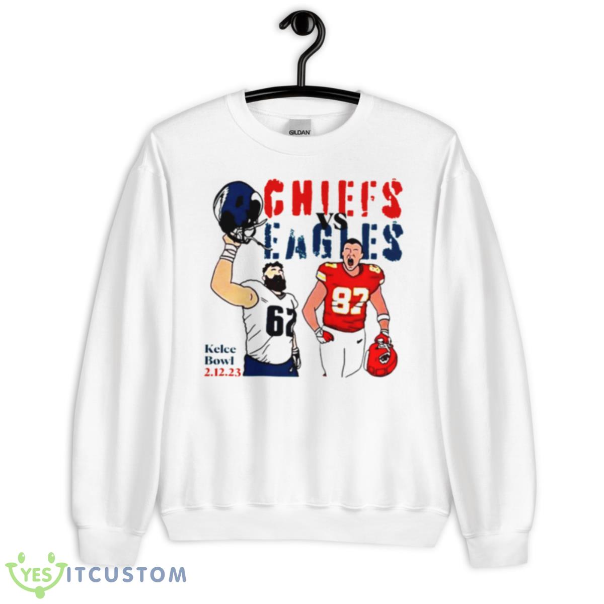 Kelce Bowl Superbowl 2023 Trendy Shirt 2 Kelce Bowl Superbowl 2023 Trendy Shirt - Unisex Heavy Blend Crewneck Sweatshirt