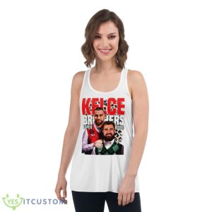 Kelce Brothers Kelce Super Bowl Lvii Shirt - Women's Flowy Racerback Tank