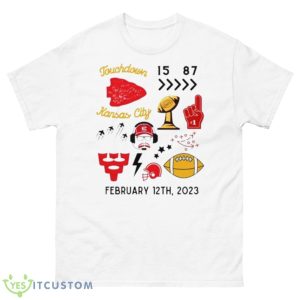 Kelce Fight KC Chiefs Super Bowl 2023 Shirt - 500 Men’s Classic Tee Gildan