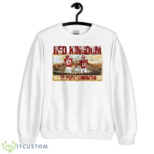 Kelce Mahomes Red Kingdom The Perfect Combination Shirt - Unisex Heavy Blend Crewneck Sweatshirt