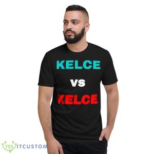 kelce vs Kelce 2023 shirt - Short Sleeve T-Shirt