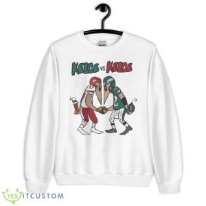 Kelce Vs Kelce NFL Super Bowl Lvii 2023 Shirt - Unisex Heavy Blend Crewneck Sweatshirt