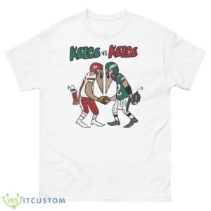 Kelce Vs Kelce NFL Super Bowl Lvii 2023 Shirt - 500 Men’s Classic Tee Gildan