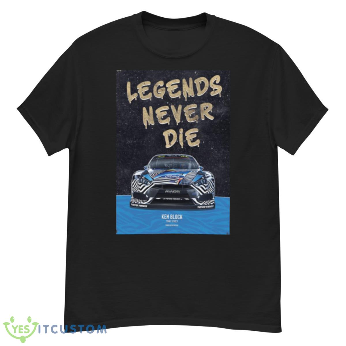 Ken Block’s Ford Focus Rs Rx Gymkhana Car Shirt 12 Ken Block’s Ford Focus Rs Rx Gymkhana Car Shirt - G500 Men’s Classic T-Shirt