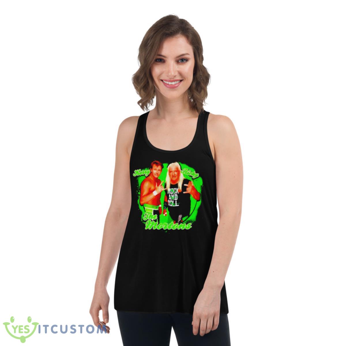Kerry Ricky The Morton’s Lime Shirt 5 Kerry Ricky The Morton’s Lime Shirt - Women's Flowy Racerback Tank