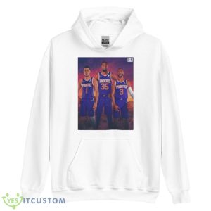 Kevin Durant Devin Booker And Chris Paul Shirt 7 Kevin Durant Devin Booker And Chris Paul Shirt - Unisex Heavy Blend Hooded Sweatshirt