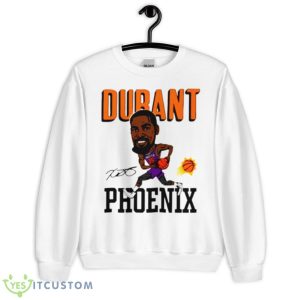 Kevin Durant Phoenix Suns Caricature Tri Blend Shirt - Unisex Heavy Blend Crewneck Sweatshirt