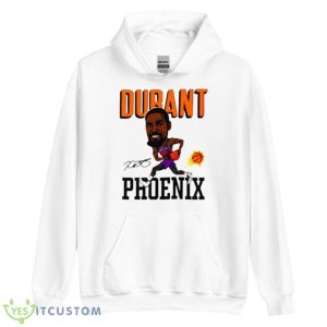 Kevin Durant Phoenix Suns Caricature Tri Blend Shirt 7 Kevin Durant Phoenix Suns Caricature Tri Blend Shirt - Unisex Heavy Blend Hooded Sweatshirt