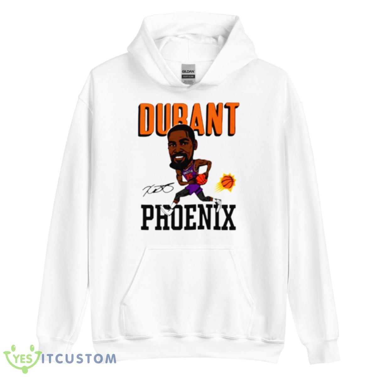 Kevin Durant Phoenix Suns Caricature Tri Blend Shirt 11 Kevin Durant Phoenix Suns Caricature Tri Blend Shirt - Unisex Heavy Blend Hooded Sweatshirt