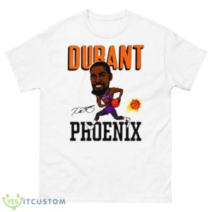 Kevin Durant Phoenix Suns Caricature Tri Blend Shirt - 500 Men’s Classic Tee Gildan