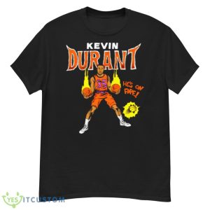 Kevin Durant Phoenix Suns He’s On Fire Shirt - G500 Men’s Classic T-Shirt