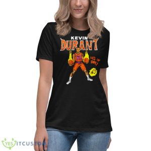 Kevin Durant Phoenix Suns He’s On Fire Shirt 11 Kevin Durant Phoenix Suns He’s On Fire Shirt - Women's Relaxed Short Sleeve Jersey Tee