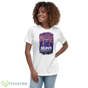 Kevin Durant Suns Shirt - Women's Relaxed Short Sleeve Jersey Tee