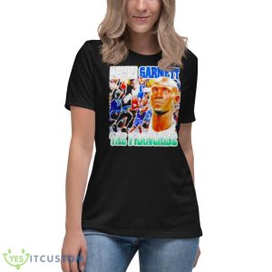 Kevin Garnett The Franchise 2004 Nba Mvp 2023 Shirt 11 Kevin Garnett The Franchise 2004 Nba Mvp 2023 Shirt - Women's Relaxed Short Sleeve Jersey Tee