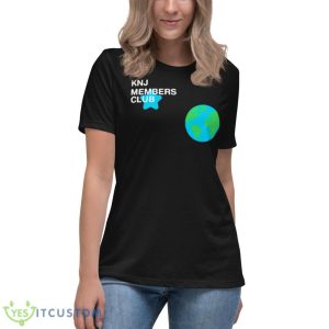 Kianlawley Knj Members Club Shirt 11 Kianlawley Knj Members Club Shirt - Women's Relaxed Short Sleeve Jersey Tee