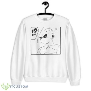 Kid Buu Manga Style Majin Buu Dragon Ball Shirt - Unisex Heavy Blend Crewneck Sweatshirt