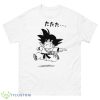 Kid Goku Running Dragon Ball Shirt - 500 Men’s Classic Tee Gildan